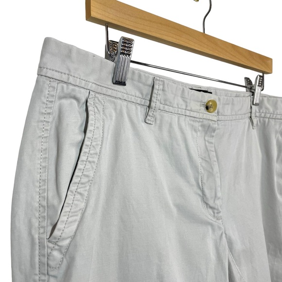 Talbots Women’s Relaxed Chino Pants in Rocky Beach Tan Size 14P - Picture 9 of 12